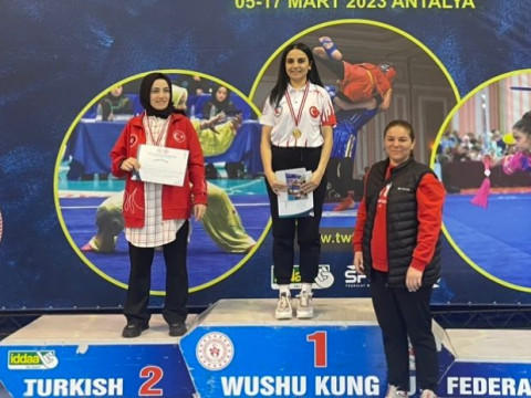 Türkiye Wushu Kungfu Şampiyonası'nda Marmara Üniversitesi Ödüle Doymadı