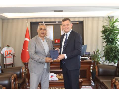 Beykoz Kaymakamlığına Atanan Dr. Fatih Ürkmezer'e Ziyaret