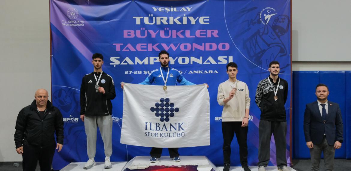 Yeşilay Türkiye Büyükler Taekwondo Şampiyonası’nda Madalya Gururu